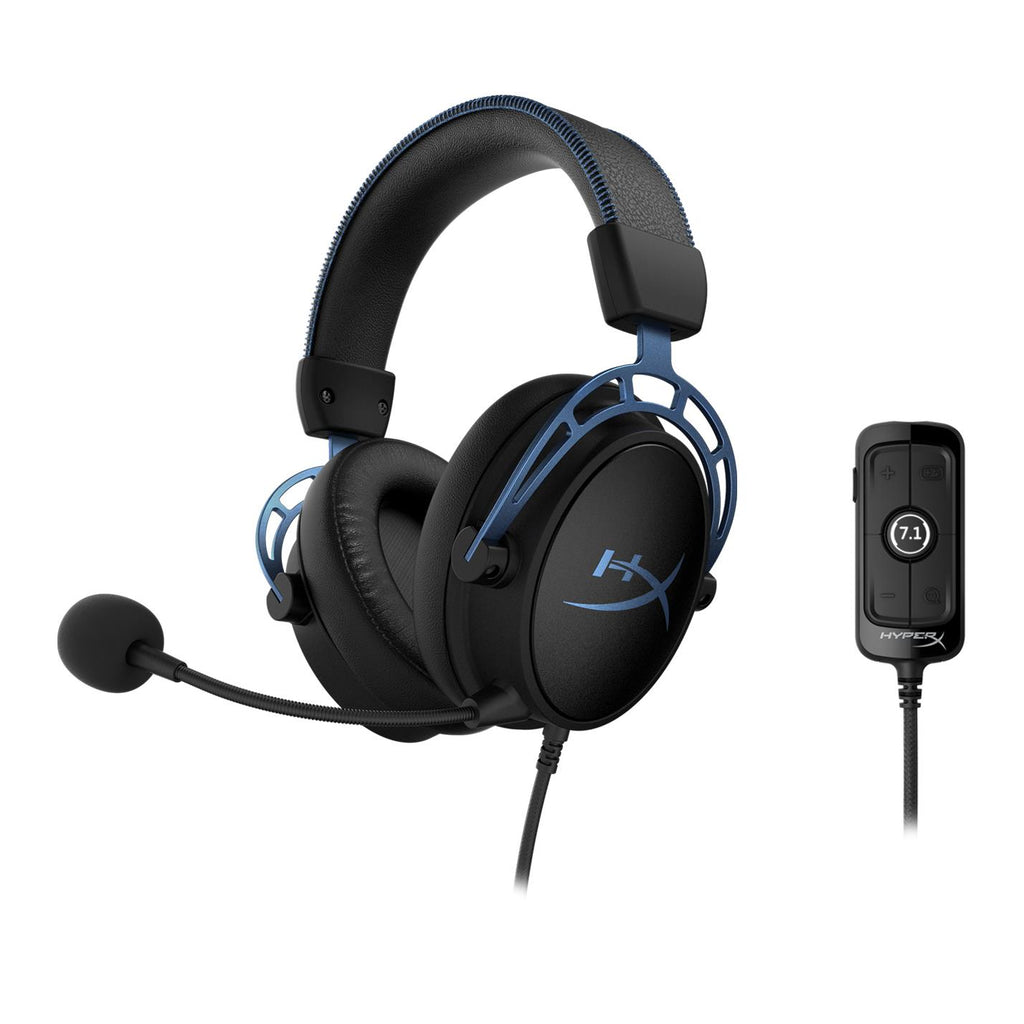 HyperX Cloud Alpha S Gaming Headset (Blue) JB HiFi