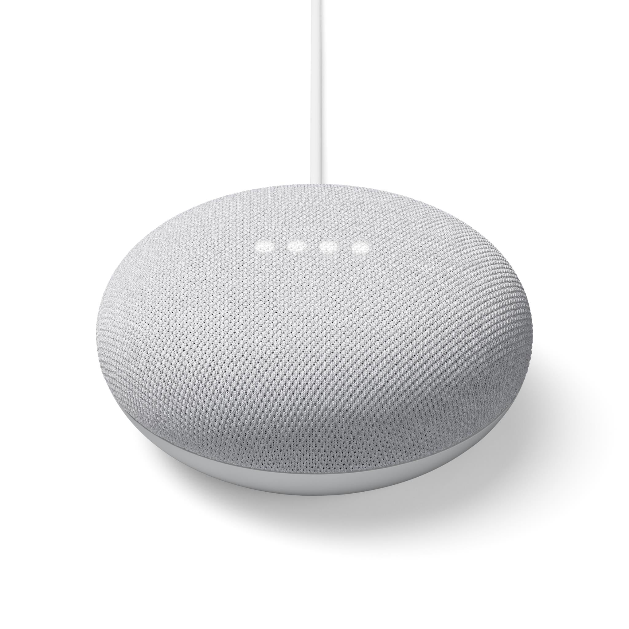 Google Nest Mini (Chalk) - JB Hi-Fi