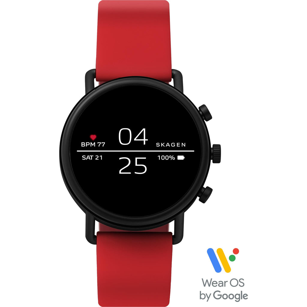 Skagen Falster 2 Smartwatch (Red) JB HiFi