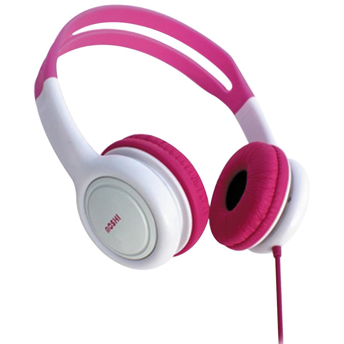Moki Volume Limited Kids Headphones (Pink) - JB Hi-Fi