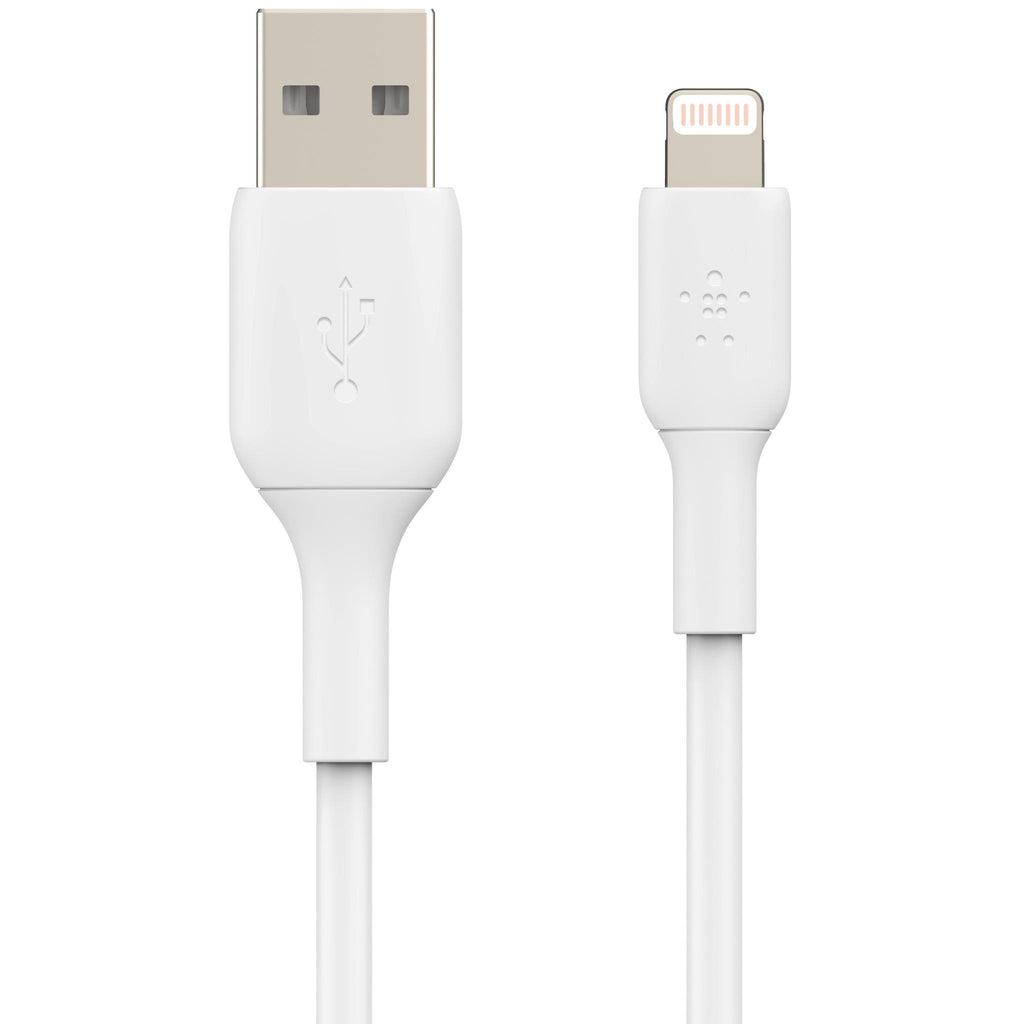 Belkin BoostUp Charge Lightning to USBA 2m Cable (White) JB HiFi