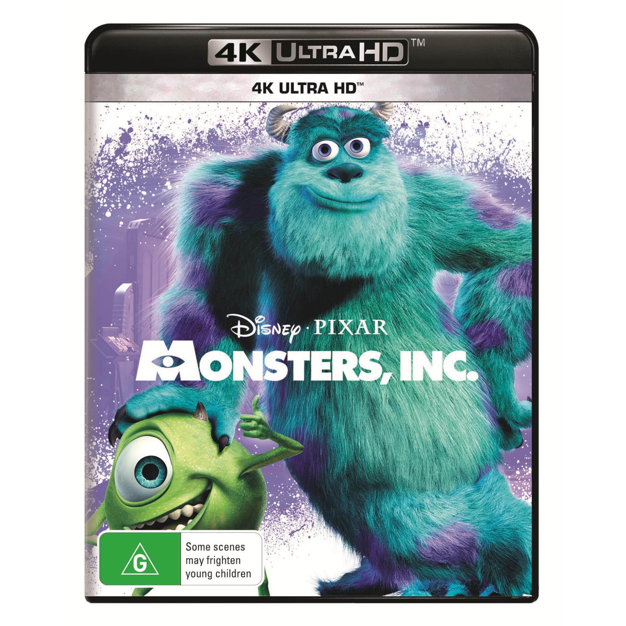 Monsters Inc Blu Ray