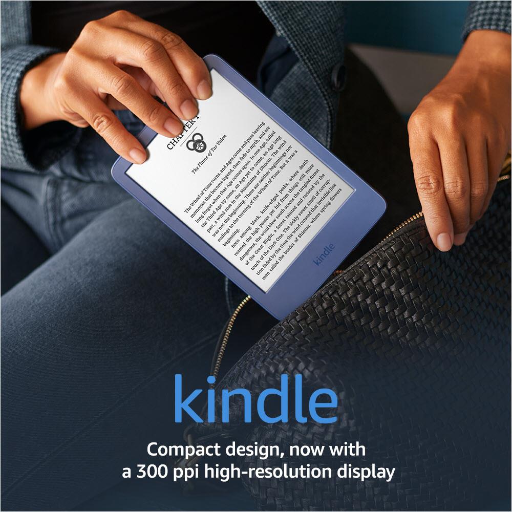 Kindle 6" with Builtin Light 16GB (Denim) [11th Gen] JB HiFi