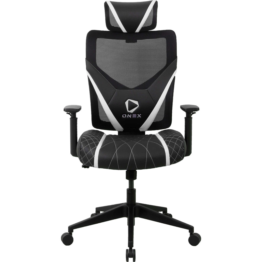 ONEX GE300 Breathable Ergonomic Gaming / Office Chair (Black/White