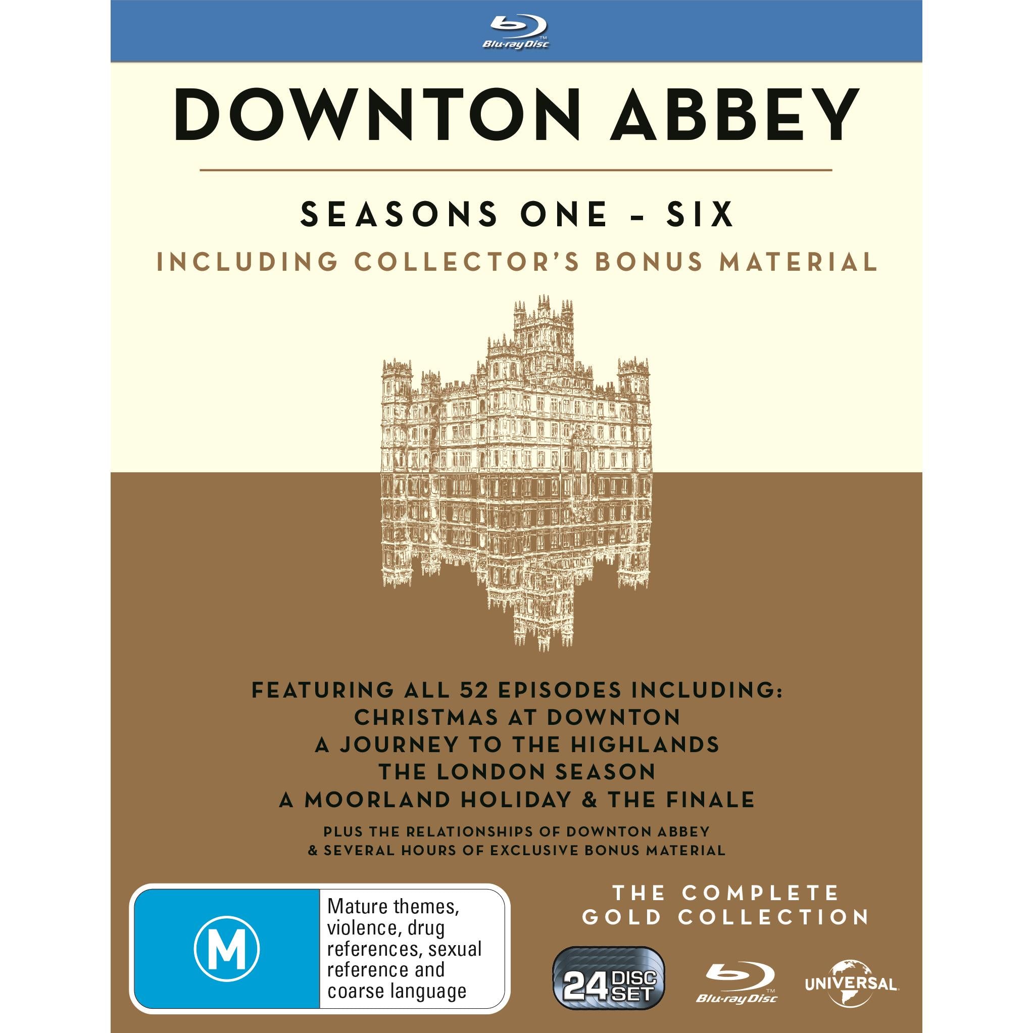Downton Abbey The Complete Series (The Gold Collection) JB Hi-Fi