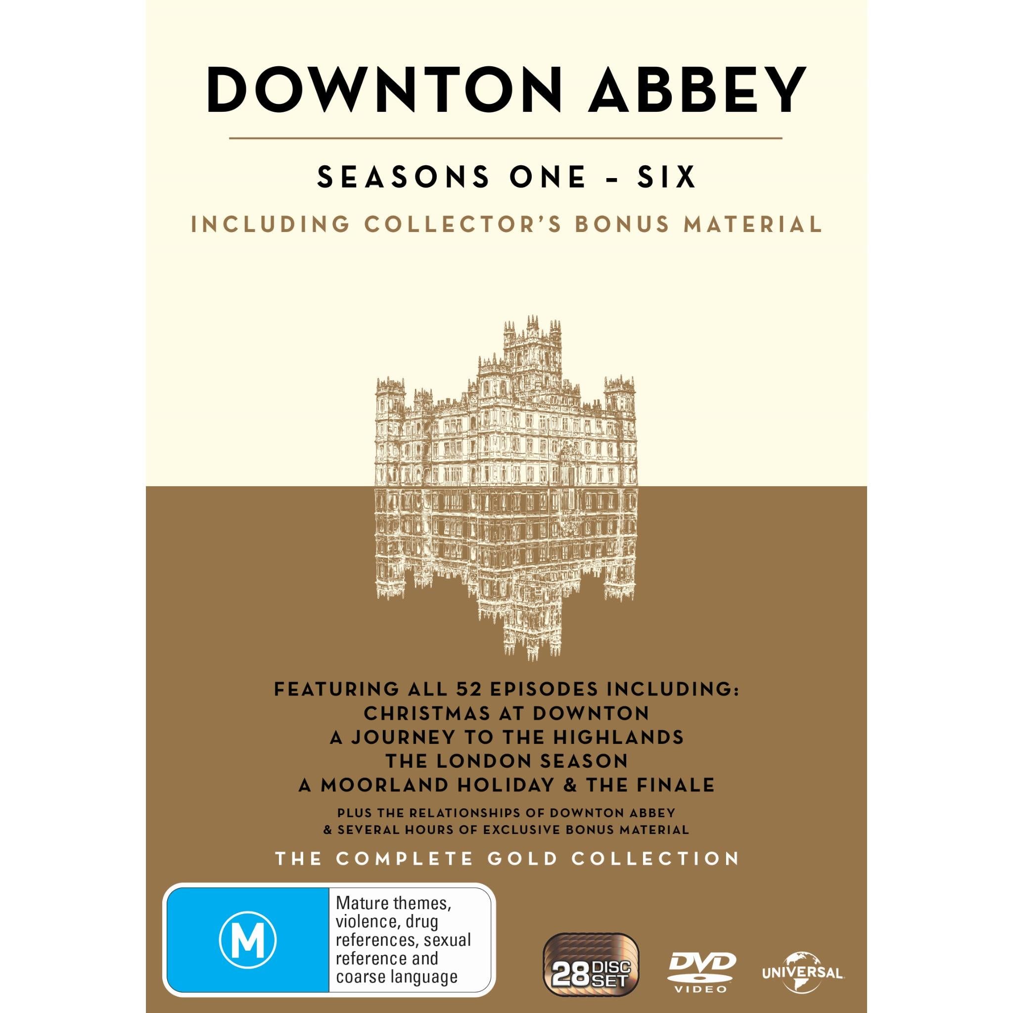 Downton Abbey The Complete Series (The Gold Collection) JB Hi-Fi