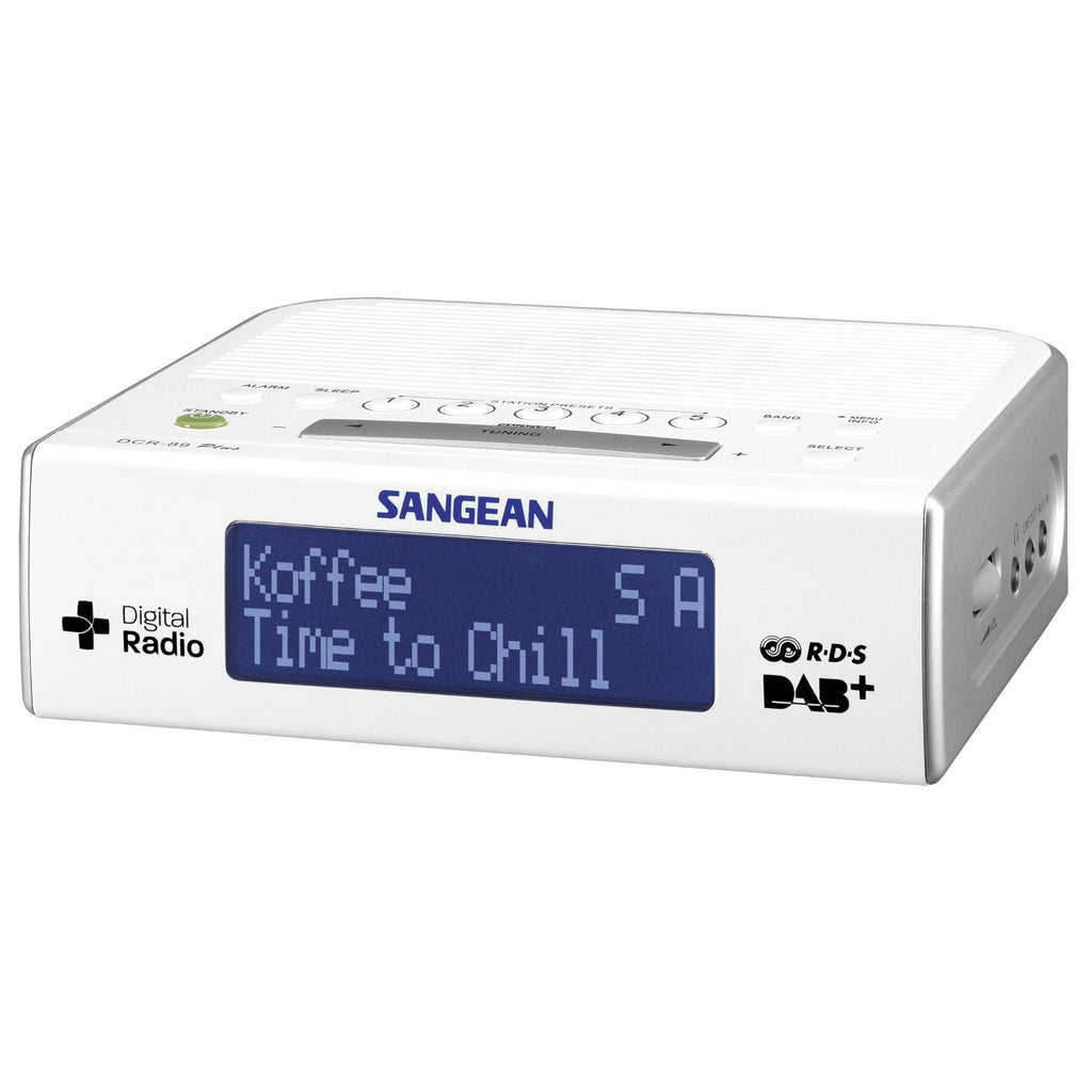 Sangean DCR89 DAB+ Digital Clock Radio JB HiFi