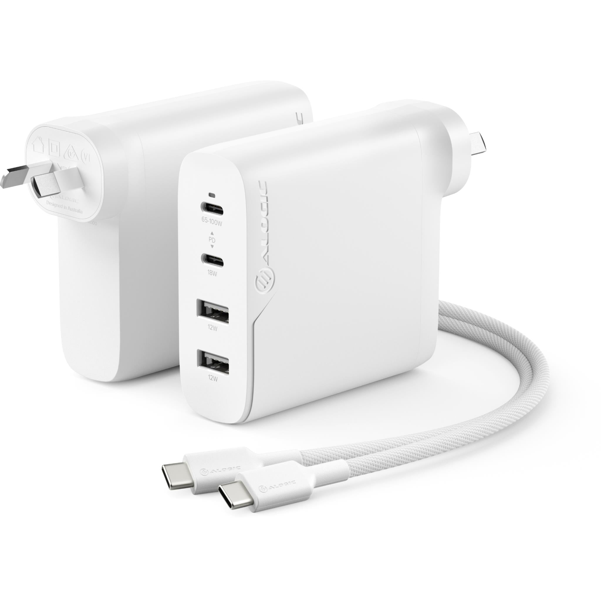 Belkin BoostUp Charge USB-C to USB-C 2M Cable (White) - JB Hi-Fi