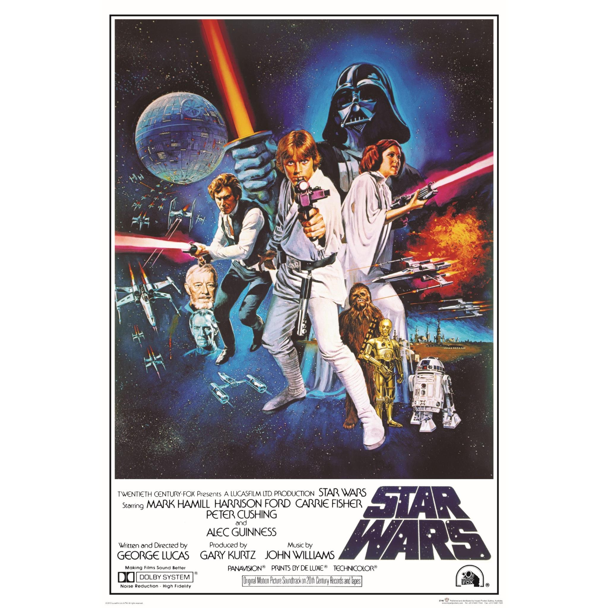 Star Wars: Luke Gun Poster - JB Hi-Fi