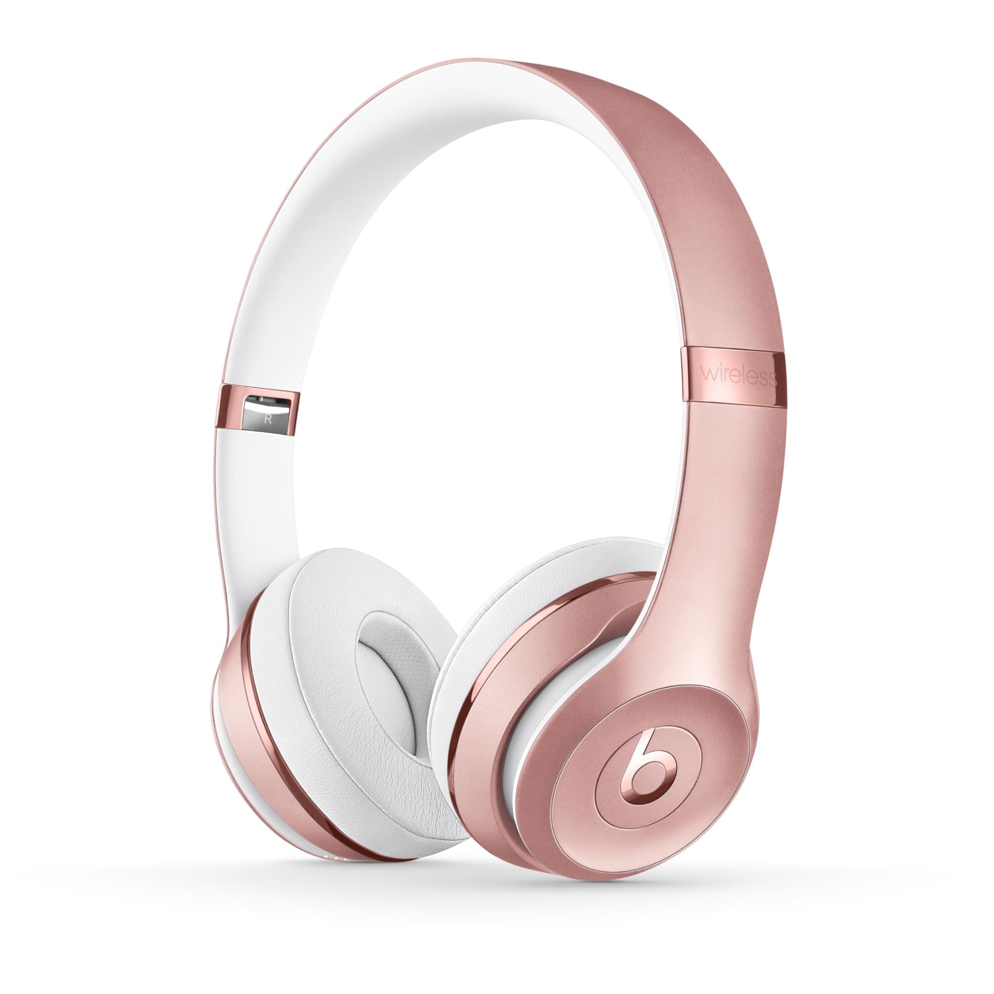 Shaded Formode Se internettet Beats Solo3 Wireless On-Ear Headphones (Rose Gold) - JB Hi-Fi