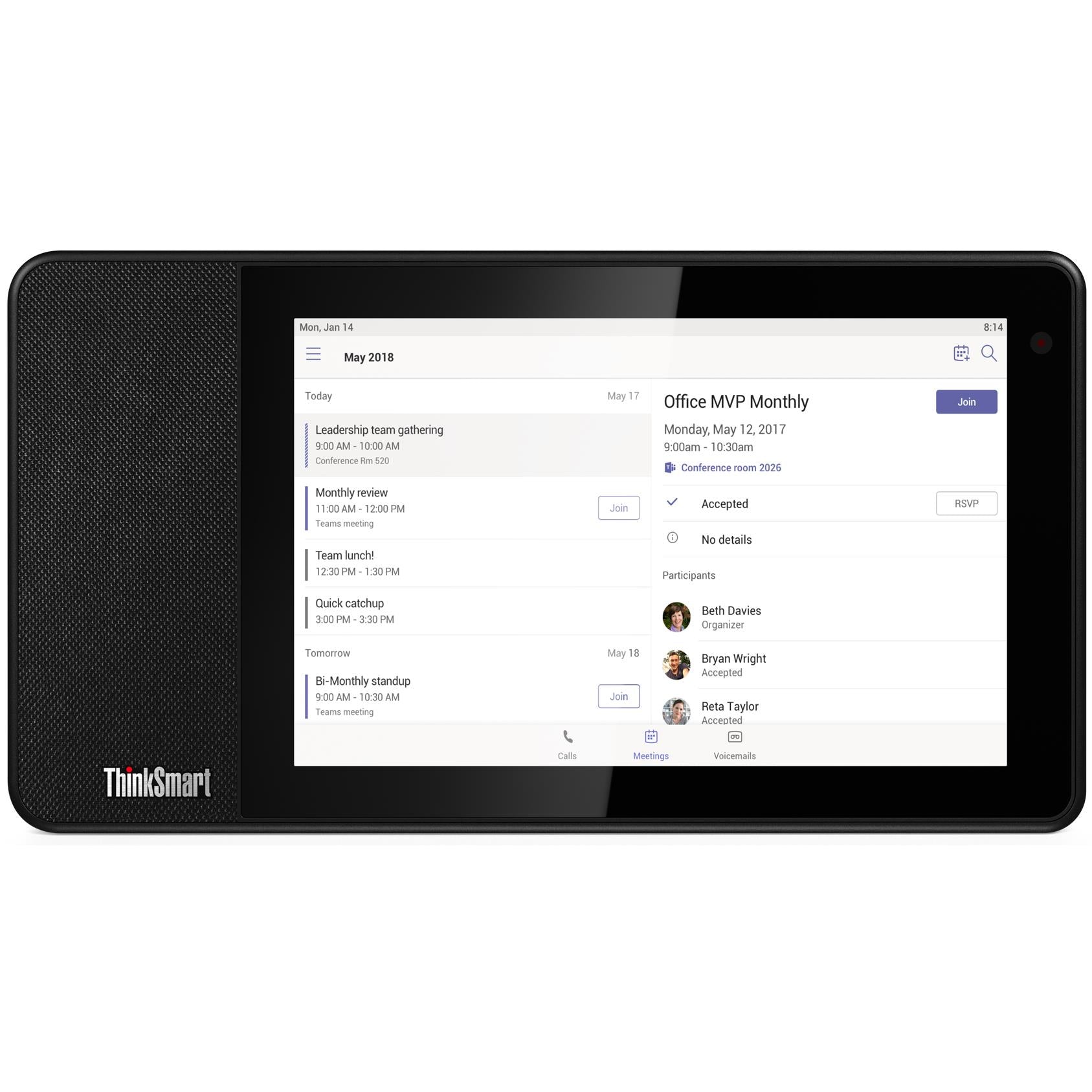 Lenovo ThinkSmart View Microsoft Teams Display JB Hi-Fi
