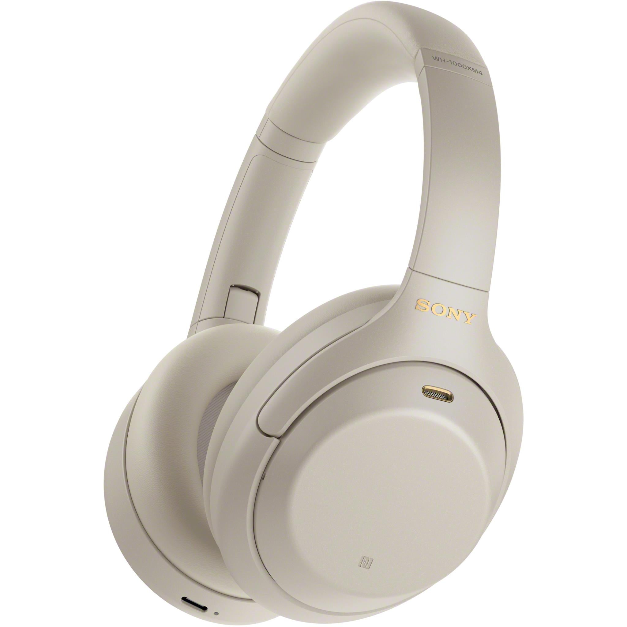 Sony WH-1000XM4 Wireless Noise Cancelling Over-Ear Headphones (Silver) JB  Hi-Fi