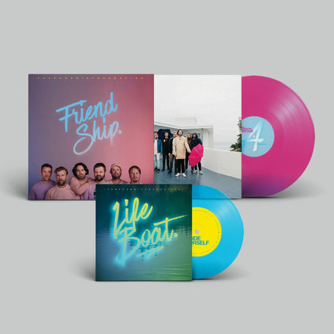 Friend Ship (Pink Vinyl/Turquoise 7in Vinyl)