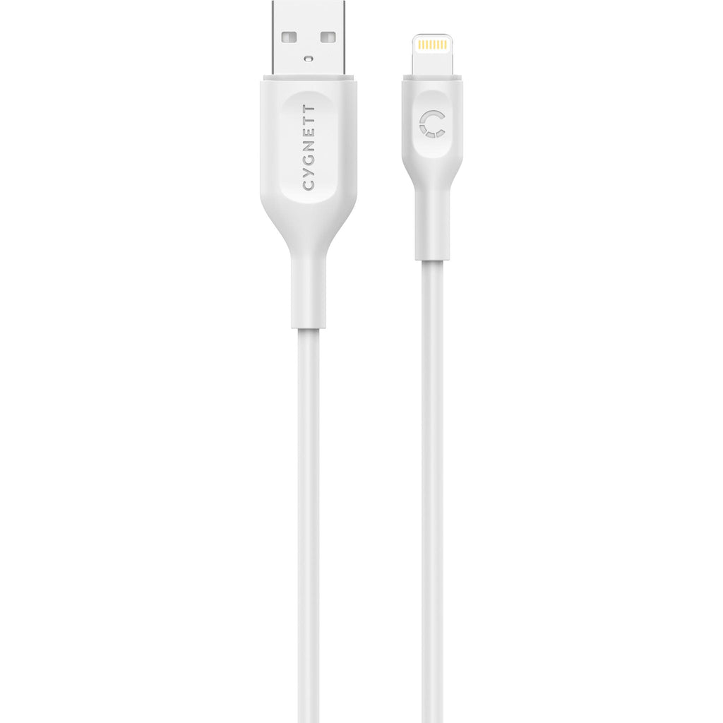 Charge & Connect Lightning to USBA Cable 1.2m (White) JB HiFi