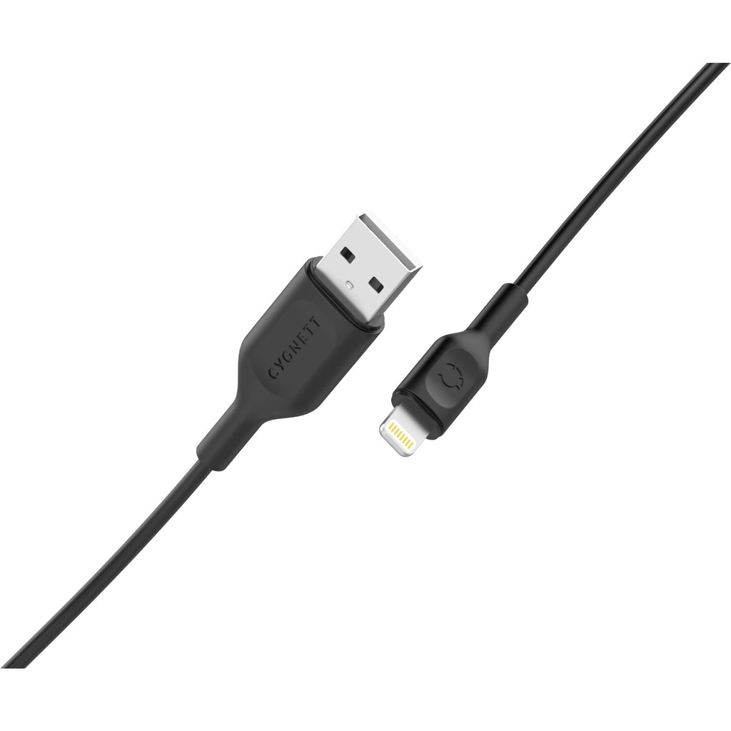 Charge & Connect Lightning to USBA Cable 1.2m (Black) JB HiFi