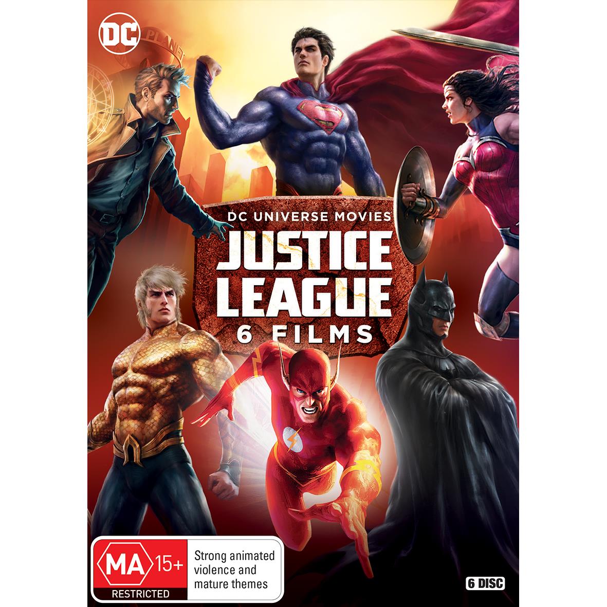 DC Justice League Film Collection JB Hi-Fi