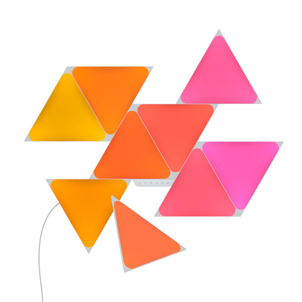 Nanoleaf Shapes Triangles Starter Kit (9 Pack) - JB Hi-Fi