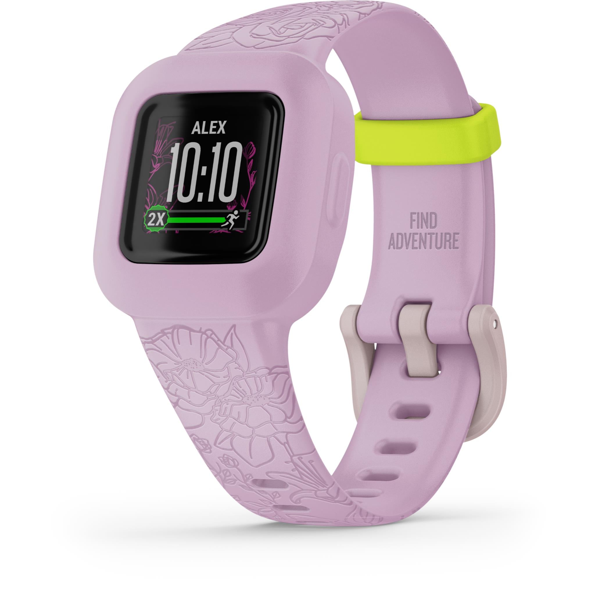 Garmin Vivofit Fitness Trackers (Floral Pink) JB Hi-Fi