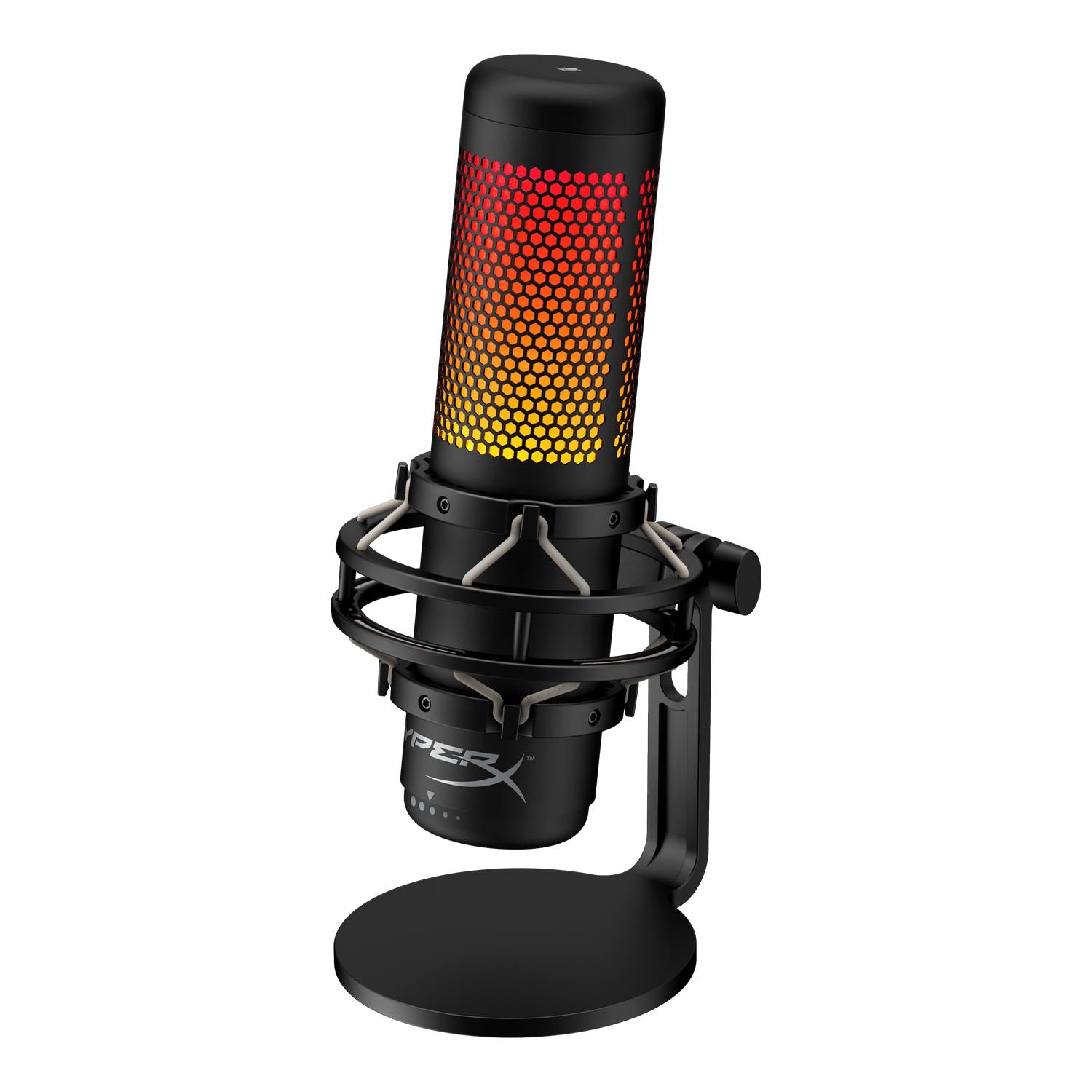 HyperX Quadcast S RGB USB Condenser Gaming Microphone - JB Hi-Fi