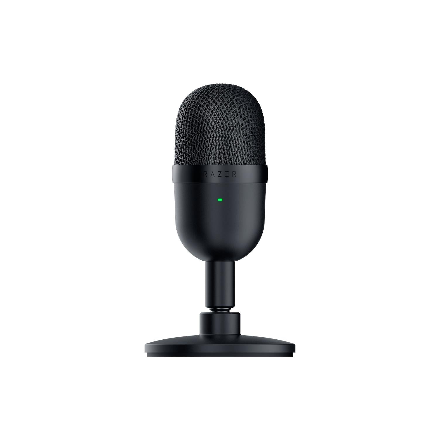 Razer Seiren Mini - Ultra-Compact Condenser Microphone (Black) - JB Hi-Fi