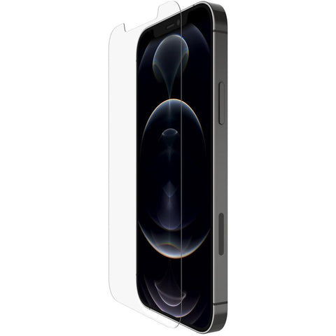 Belkin SCREENFORCE™ Tempered Glass Anti-Microbial Screen Protector for iPhone 12/12 Pro