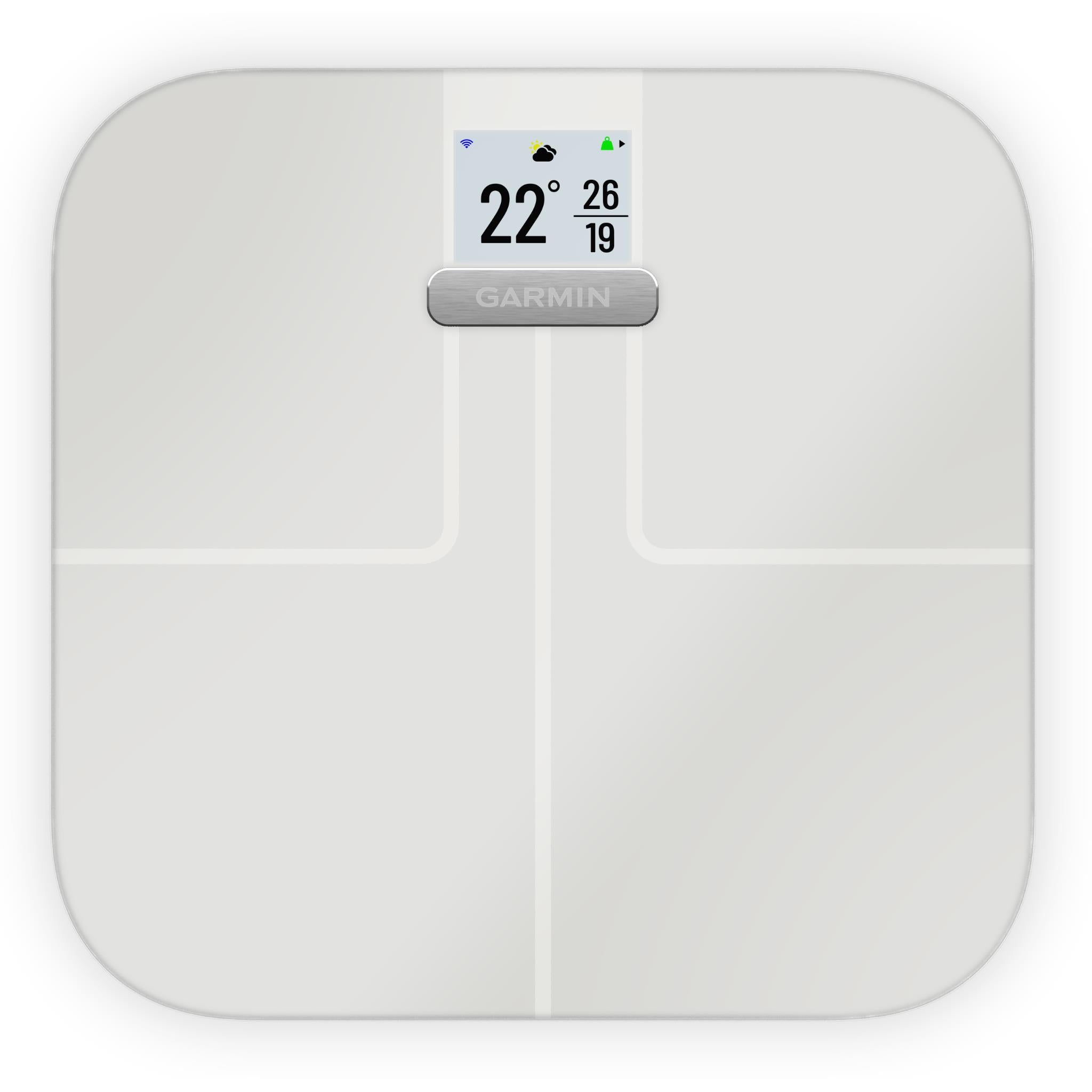 Belyse springvand notifikation Garmin Index S2 Smart Scales (White) - JB Hi-Fi
