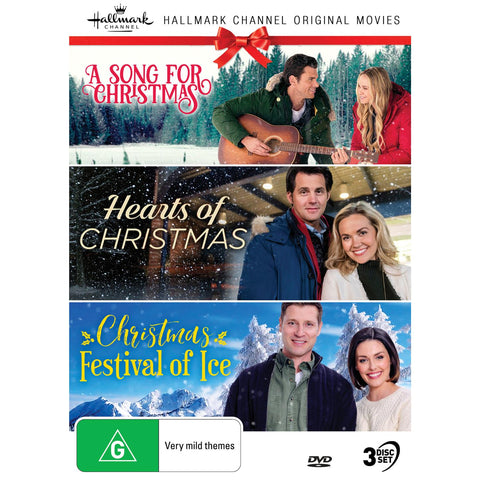 Hallmark Christmas 9: A Song for Christmas/Hearts of Christmas/Christmas Festival of Ice