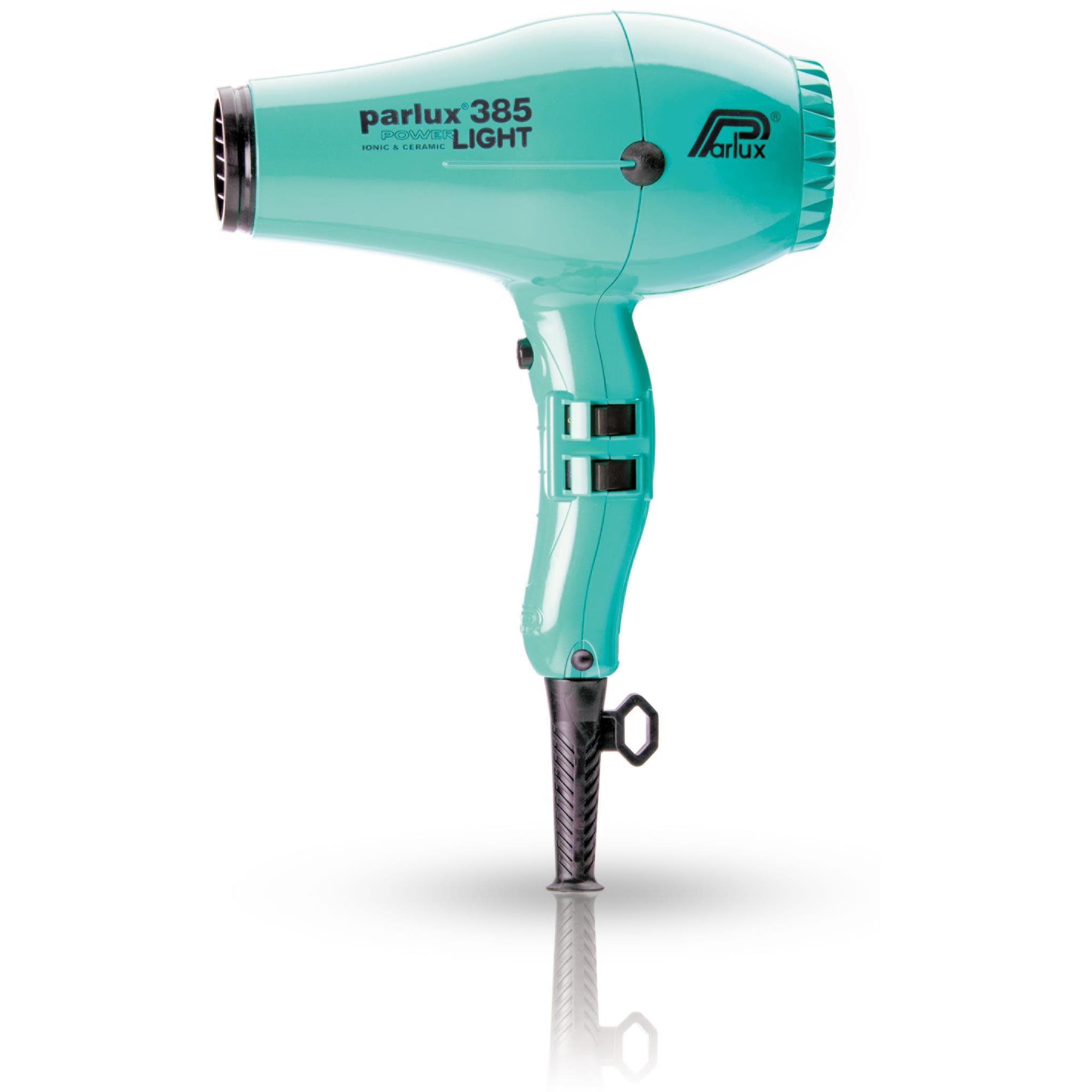 Parlux 385 Powerlight Ceramic Ionic Hair Dryer (Aquamarine) JB
