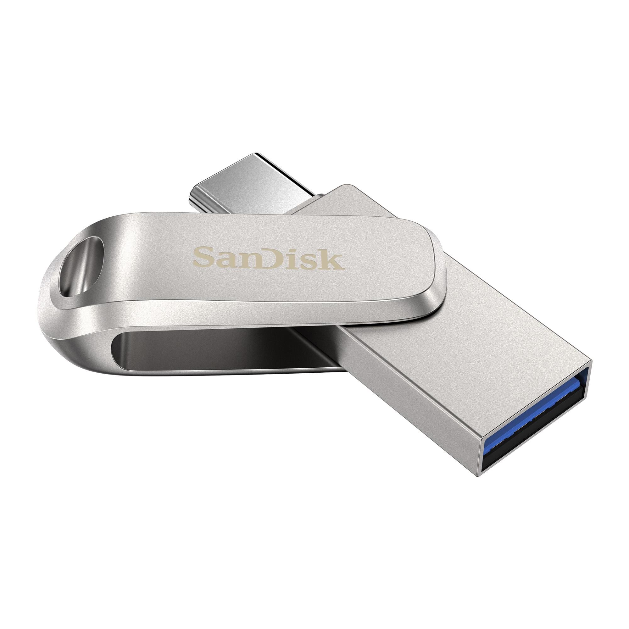 Sandisk Ultra Dual Drive Luxe 128GB USB 3.1 Type A & Type C Flash Drive - Thumbnail 2