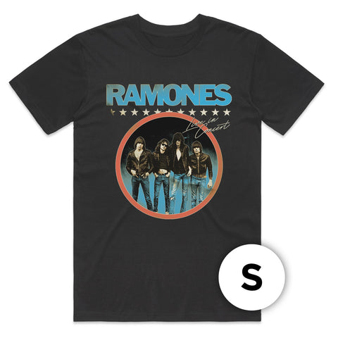 The Ramones - Live in Concert T-Shirt (Small)