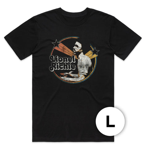 Lionel Richie - Stars T-Shirt (Large)