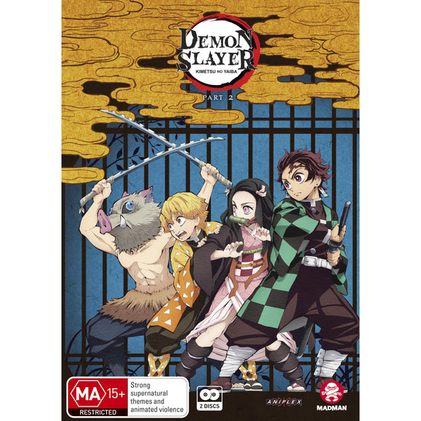 Japanese Drama Demon Slayer Season 3 Bluray Free Region Discs 2 English Subs