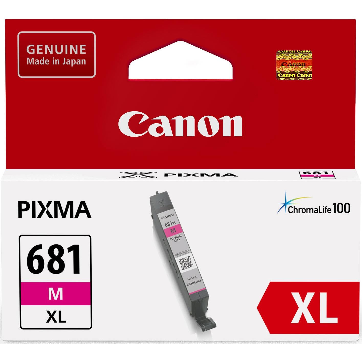 Canon Pixma Ink Cartridge CLI681XL (Magenta) product image