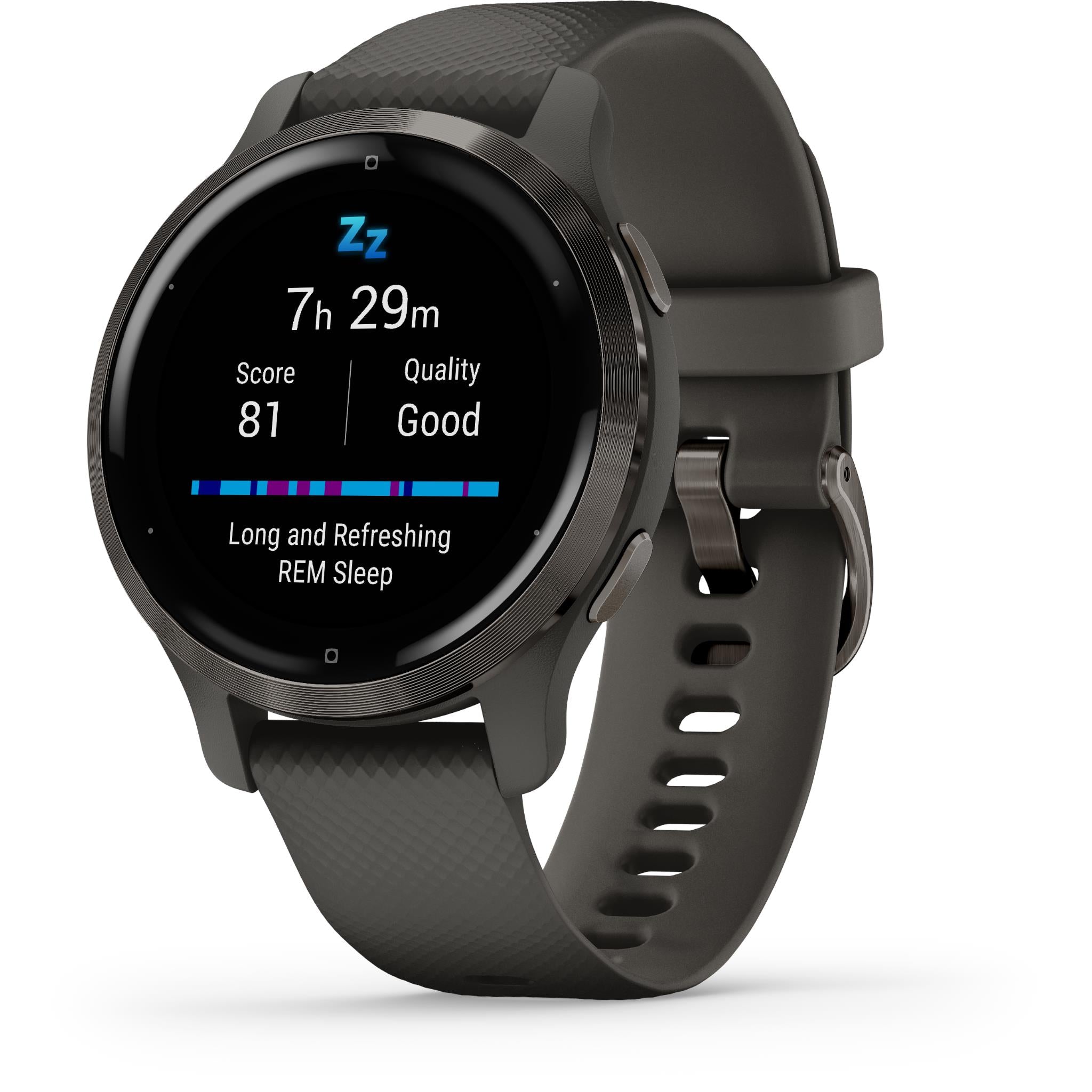 Garmin Venu 2S Sports Watch (Slate/Graphite) JB Hi-Fi