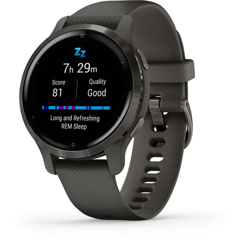 Garmin Venu 2S Sports Watch (Slate/Graphite)