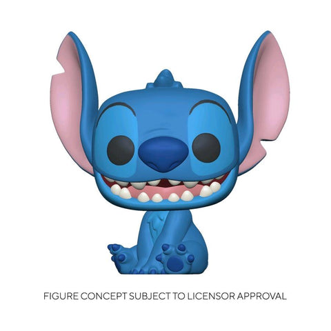 Lilo & Stitch - Stitch Smiling Seated Pop! Vinyl
