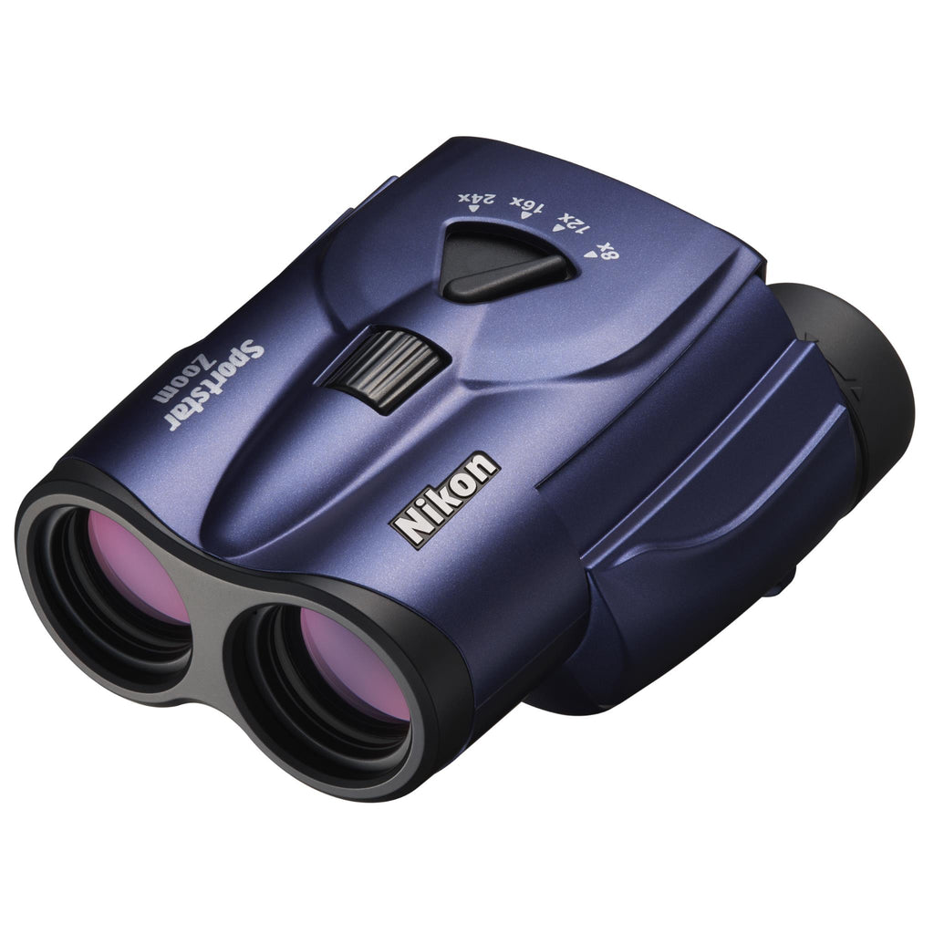 Nikon Sportstar Zoom 824X25 Binoculars (Dark Blue) JB HiFi