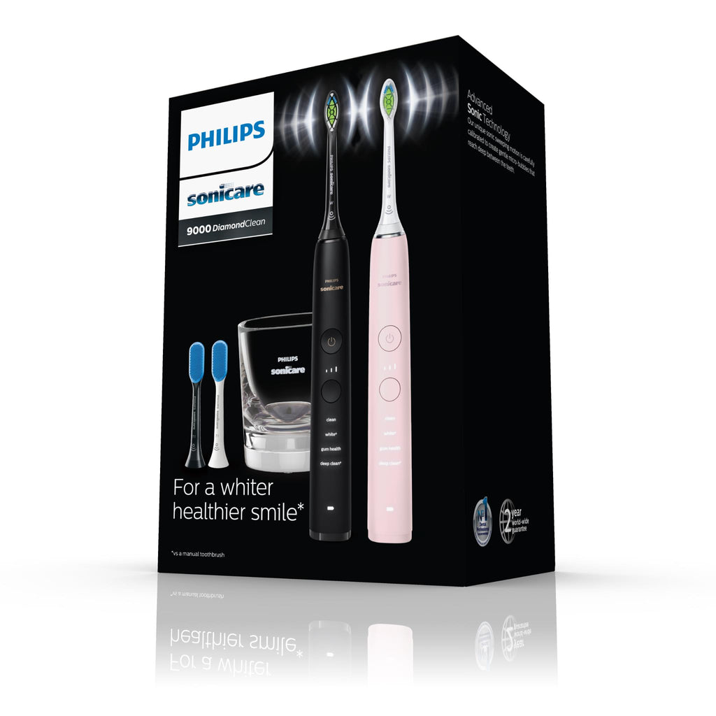 Philips Sonicare DiamondClean 9000 Electric Toothbrush Bundle Pack