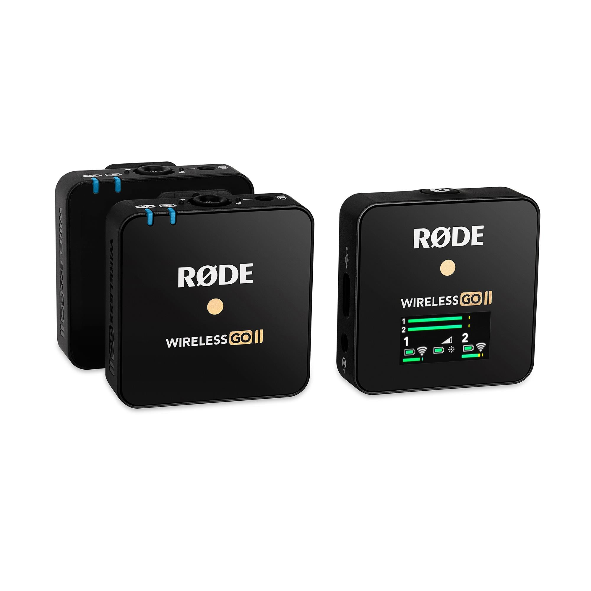 Rode Wireless GO II Dual Channel Wireless Microphone System - JB Hi-Fi