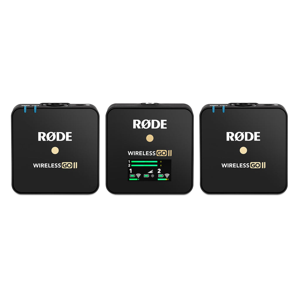 Rode Wireless GO II Dual Channel Wireless Microphone System JB HiFi