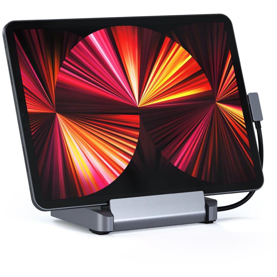 Satechi Aluminium Stand Hub for iPad Pro & Selected Tablets (Space Grey