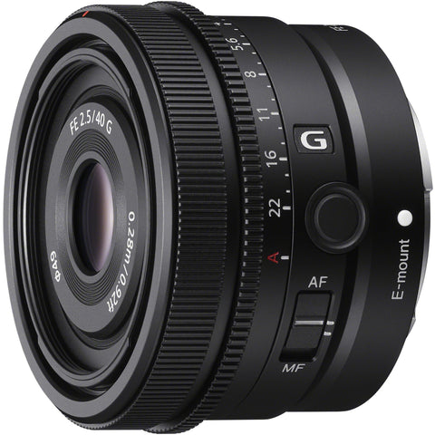 Sony SEL40F25G FE 40mm F2.5 G Camera Lens