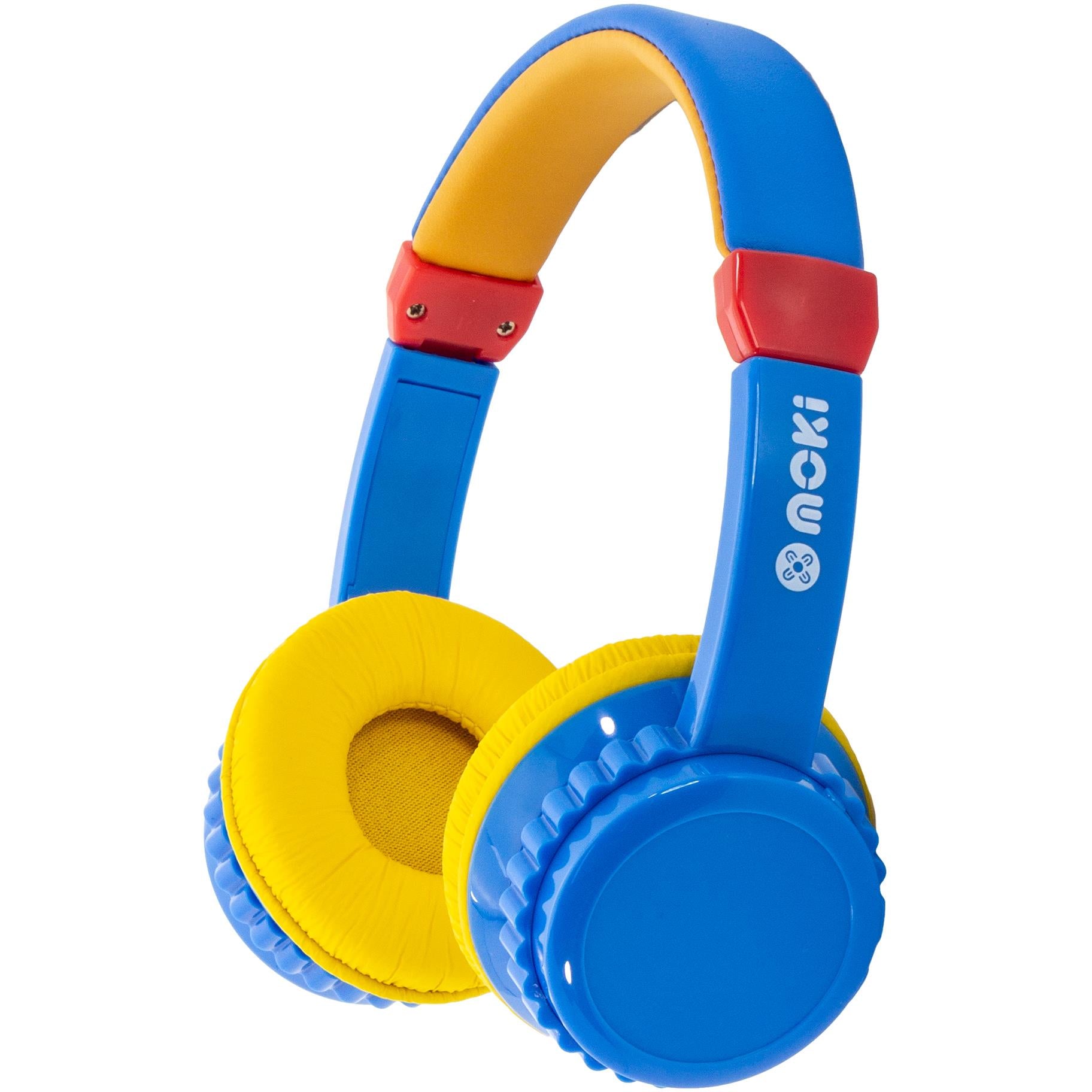 Moki Play Safe Bluetooth Volume Limited Kids Headphones (Blue