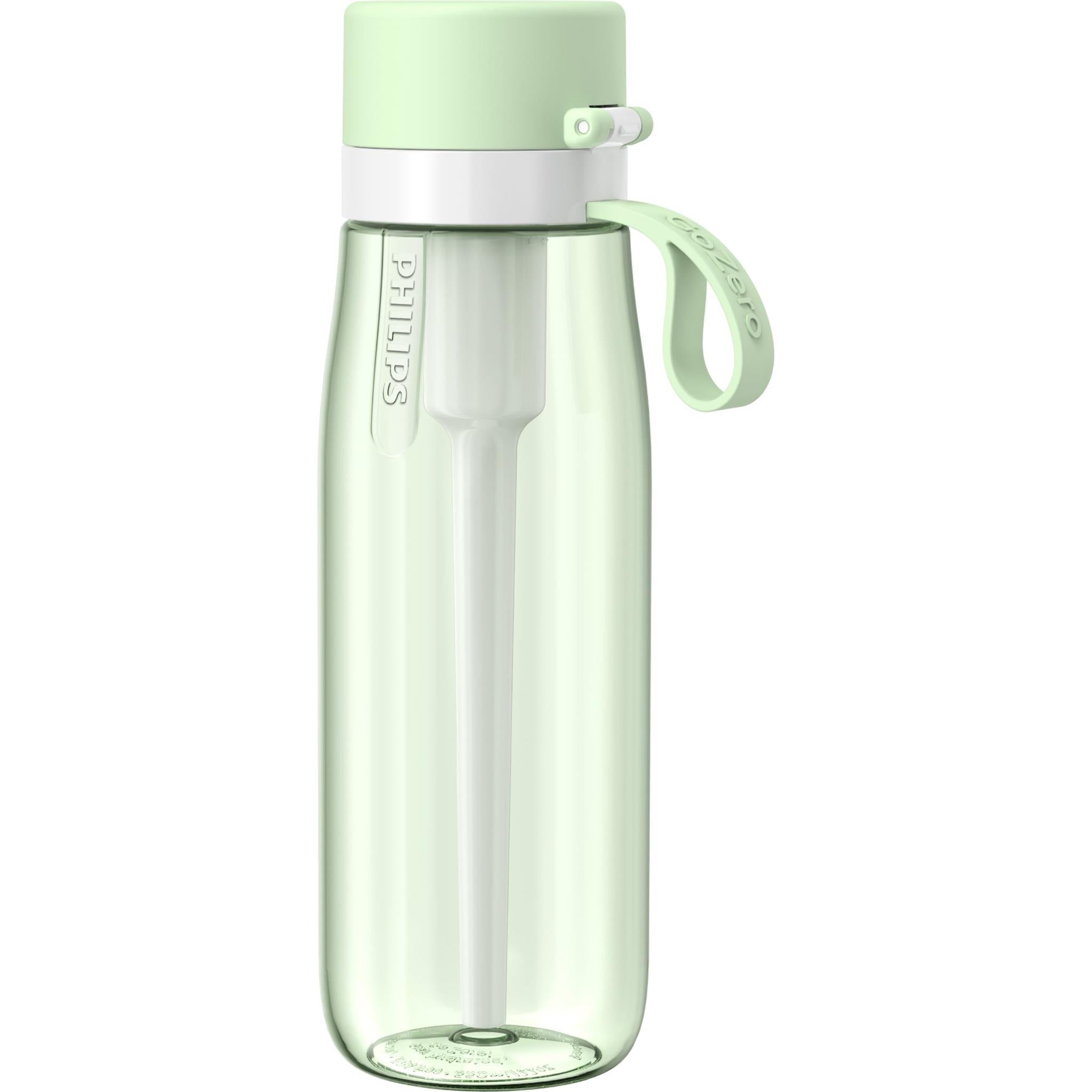 Philips GoZero 680ml Daily Straw Water Bottle (Tritan Green) - JB Hi-Fi