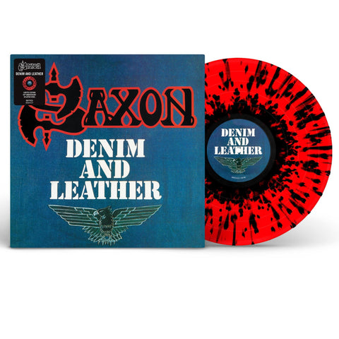 Denim And Leather (Red / Black Splatter Vinyl)