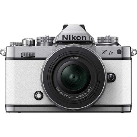 Nikon Z fc Mirrorless Camera with Nikkor Z 16-50mm Lens (White)