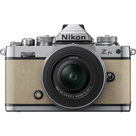 Nikon Z fc Mirrorless Camera with Nikkor Z 16-50mm Lens (Sand Beige)