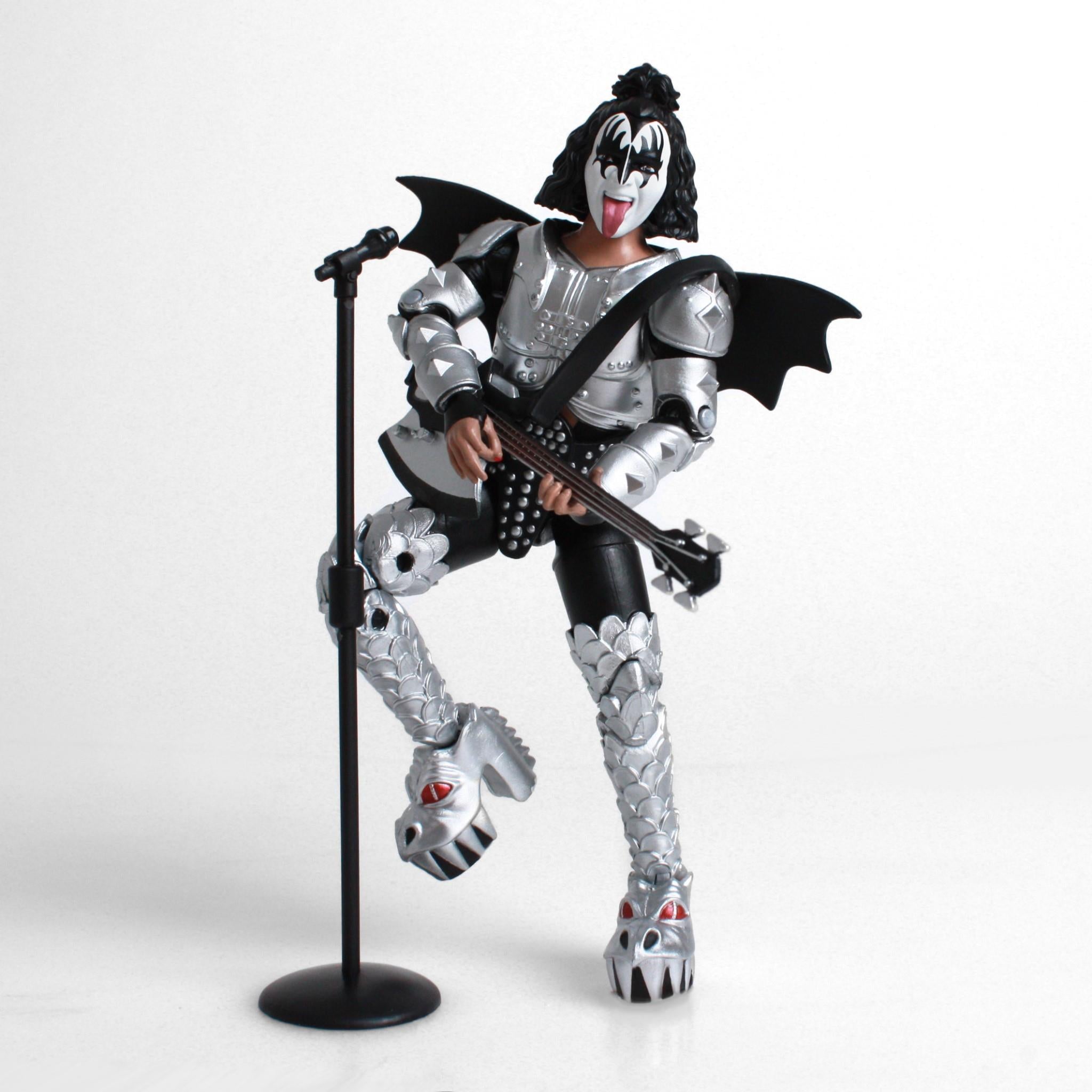 Bst Axn Kiss Action Figures KISS Vegas Outfits BST AXN 5-Inch