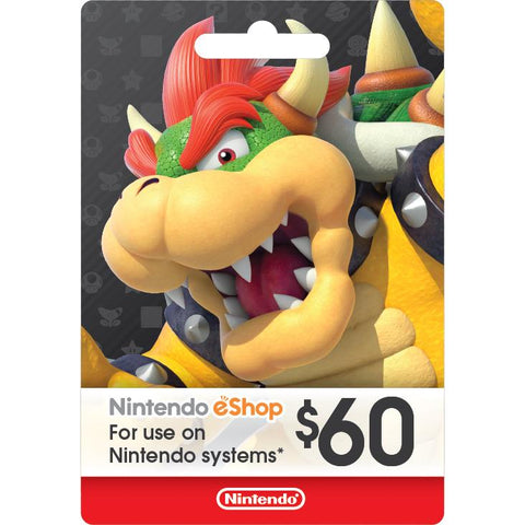 Nintendo eShop $60 Card