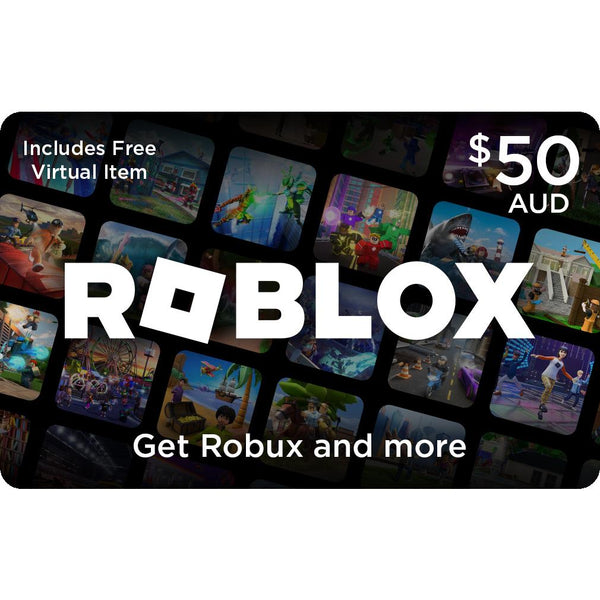 Roblox $50 Digital Gift Card (Includes Exclusive Virtual Item) (Digital  Download) - Jb Hi-Fi